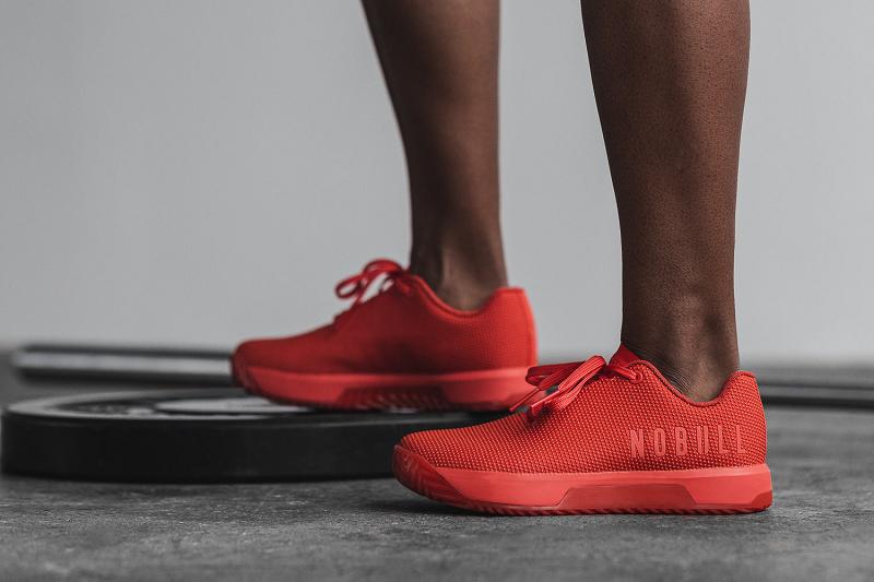 Women's Nobull Alert+ Trainers Red | SG M3108Q